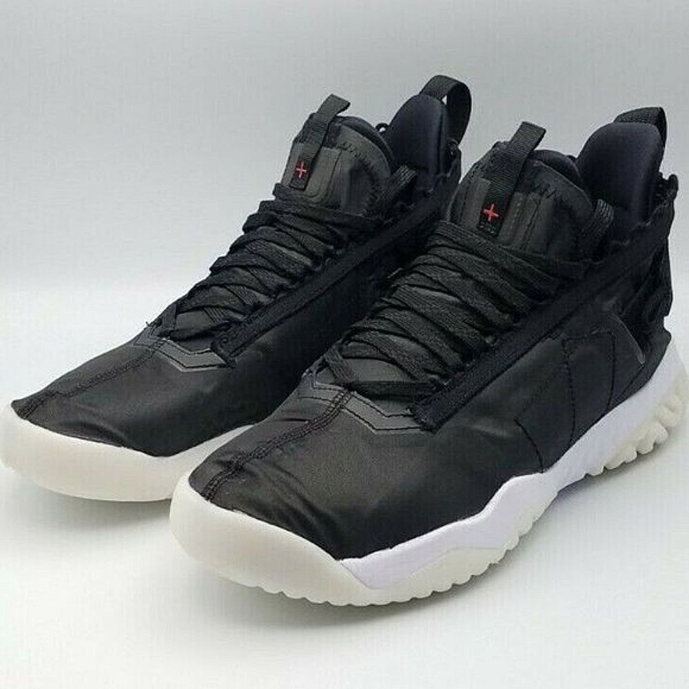Air Jordan Men's Black Proto React BV1654-001 Lace Up Athletic Shoes Size 12